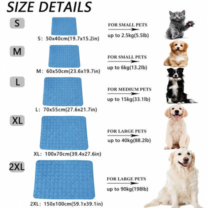 Cooling Mat for Pets — Instant Heat Relief