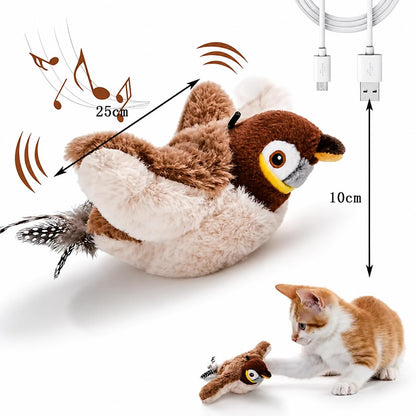 Interactive Cat Toy — Flapping Bird
