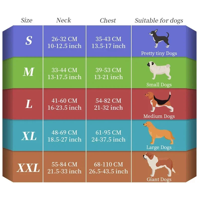 LED Dog Harness — Rechargeable & Waterproof