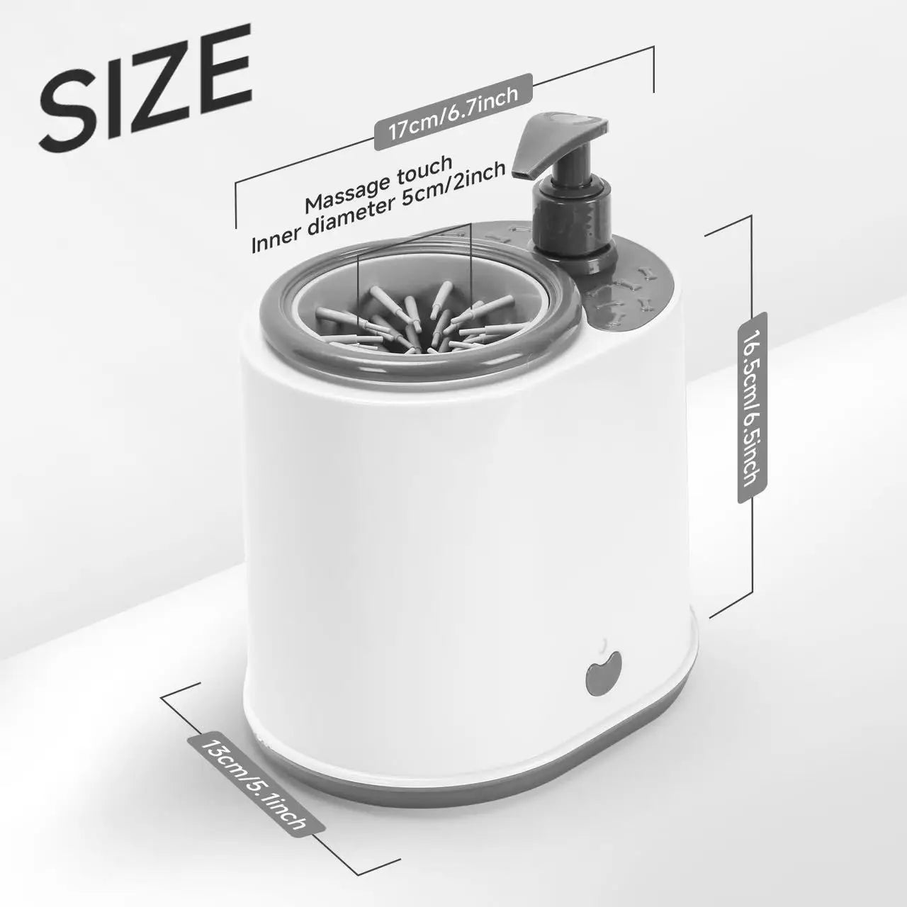 2-in-1 Pet Foot Washer & Cleaner