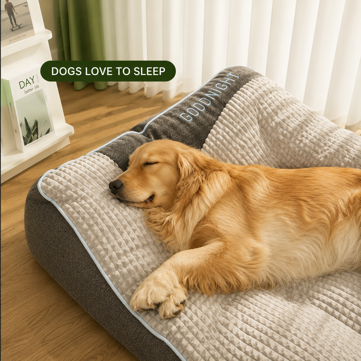 Orthopedic Pet Bed — Plush Support for Better Sleep