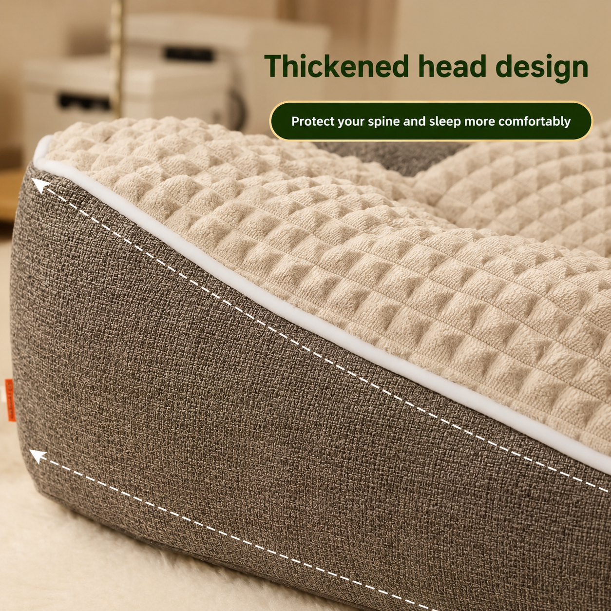Orthopedic Pet Bed — Plush Support for Better Sleep