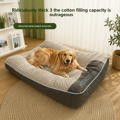 Orthopedic Pet Bed — Plush Support for Better Sleep